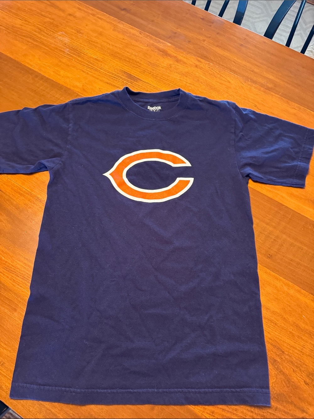 Reebok Chicago Bears Butkus Navy Short Sleeve Tee